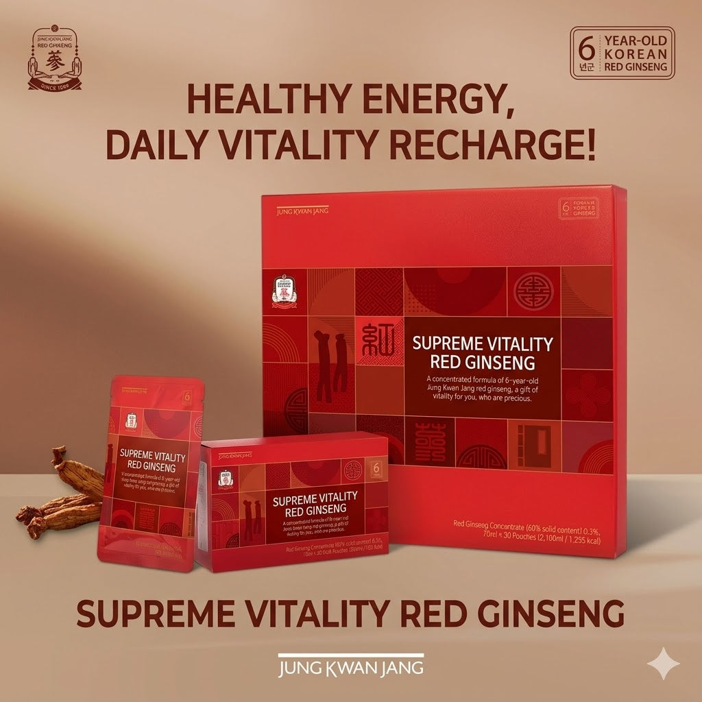 CheongKwanJang Red Ginseng Daehwal 70ml x 30-Pack Daily Vitality