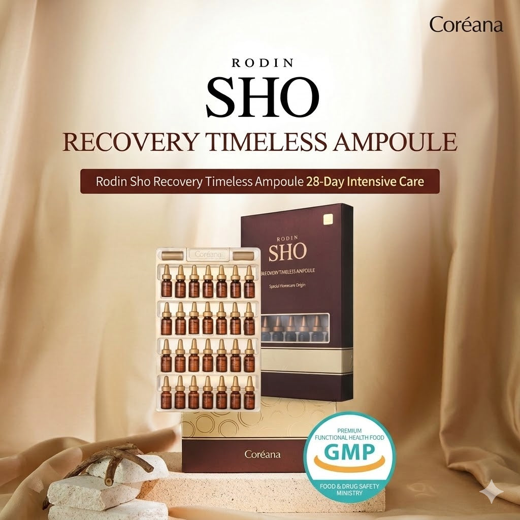 Coreana Rodin Show Recovery Timeless Ampoule Set 2ml x 28-Pack