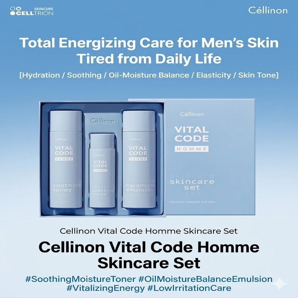 Celltrion Cellinon Vital Code Homme Hautpflege 2-teiliges Set