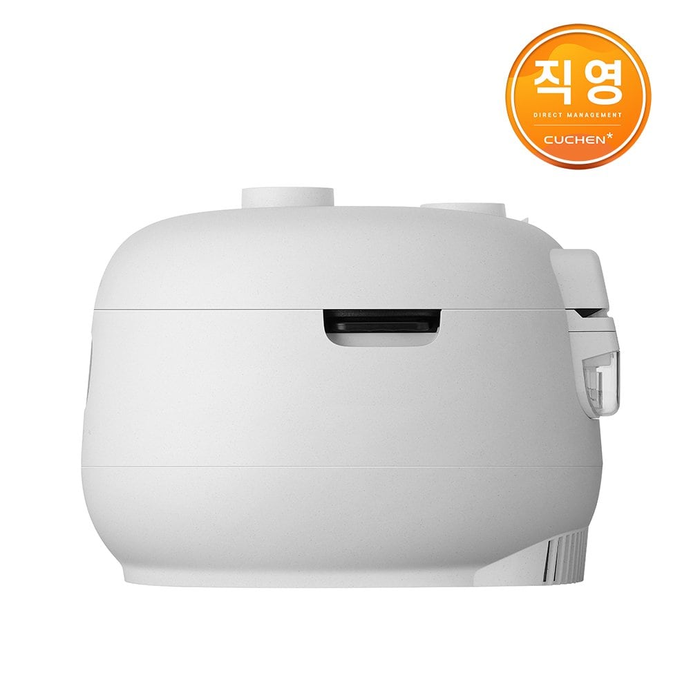 Cuchen Brain Full Stainless 10-person IH Electric Pressure Cooker Pure White CRH-TWS1010MW