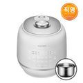 Cuchen 121+ 6-person all-stainless steel IH electric pressure rice cooker white CRT-RPS0691W
