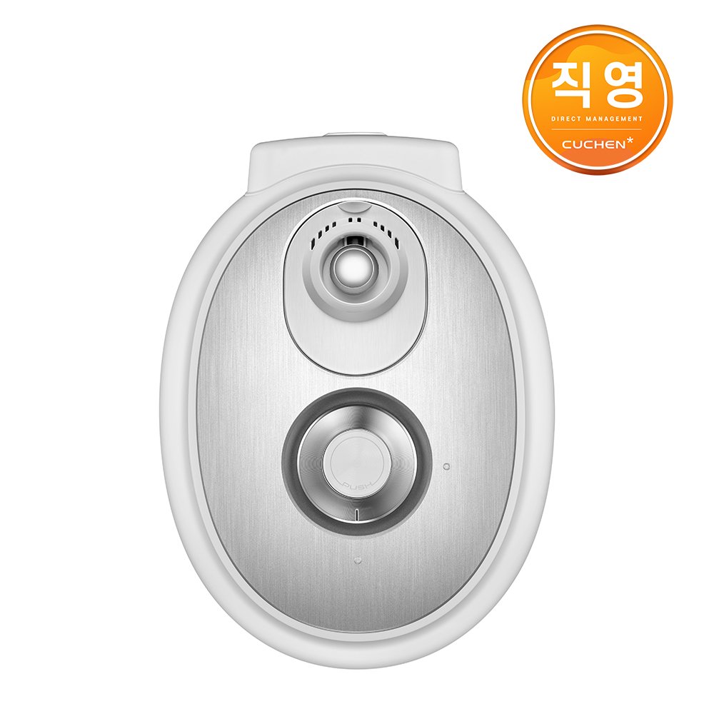 Cuchen 121+ 6-person all-stainless steel IH electric pressure rice cooker white CRT-RPS0691W