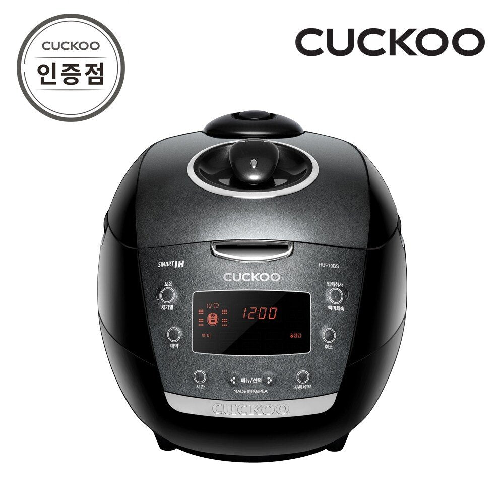 CUCKOO CRP-HUF10BS 10-cup IH electric pressure rice cooker official retailer SJ.