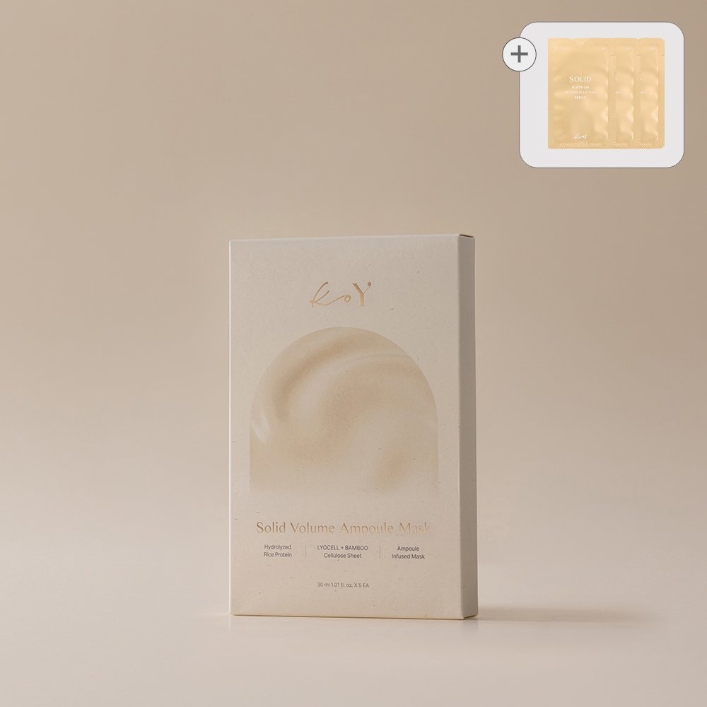 KoY Solid Volume Ampoule Mask 5 sheets + GIFT
