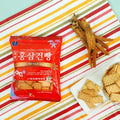 Ginseng cracker 90g, snack for pregnant women and elderly people.