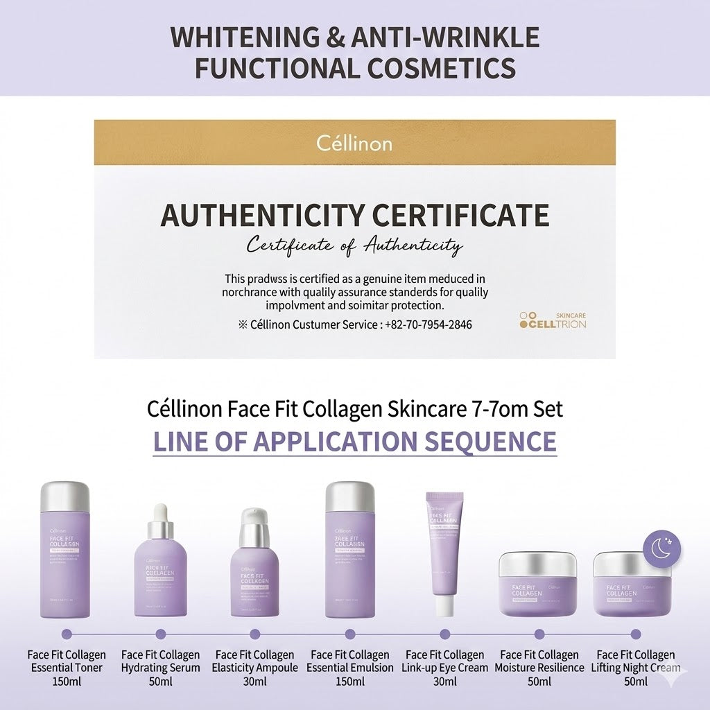 Celltrion Cellinon Facefit Collagen 7-teiliges Set