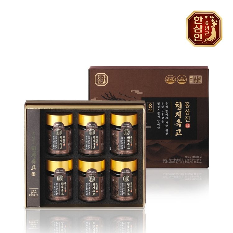 Hansamin Red Ginseng Jin Cheonji Okgo 50g x 6-Bottle Set