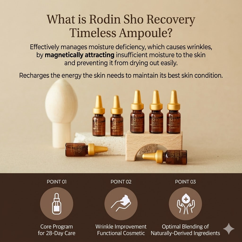 Coreana Rodin Show Recovery Timeless Ampoule Set 2ml x 28-Pack