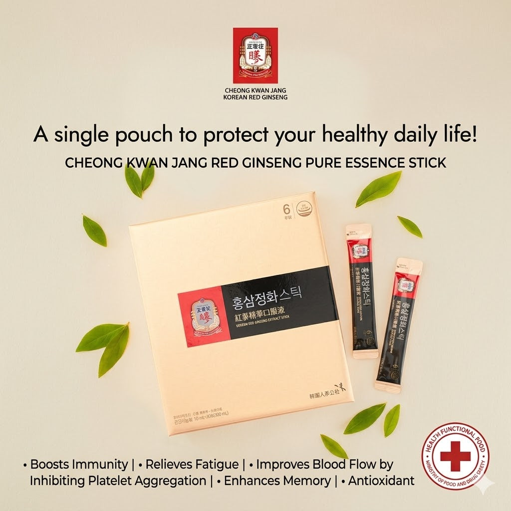 CheongKwanJang Red Ginseng Pure Stick 10ml x 30-Pack