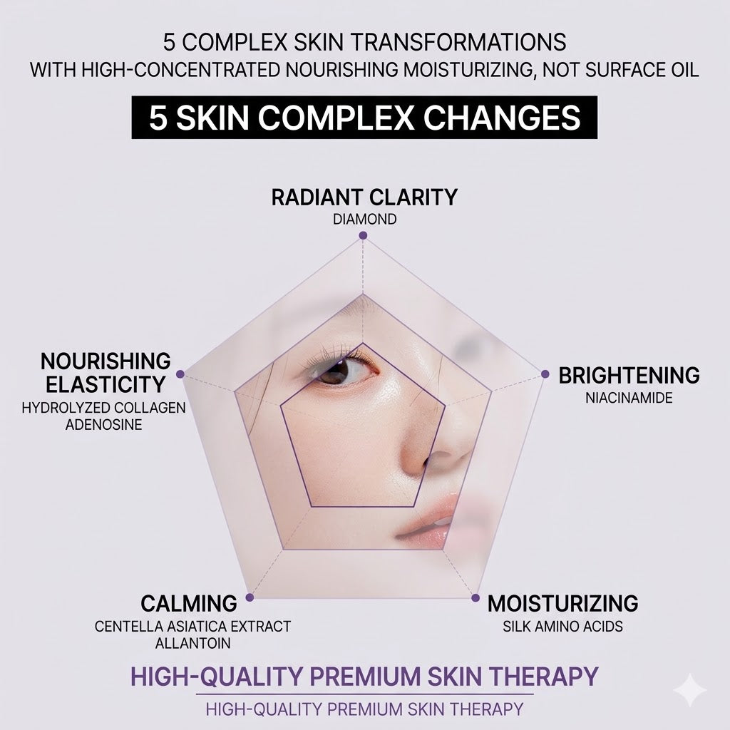 코리아나 로댕쇼 다이아몬드 실크 콜라겐 5종세트