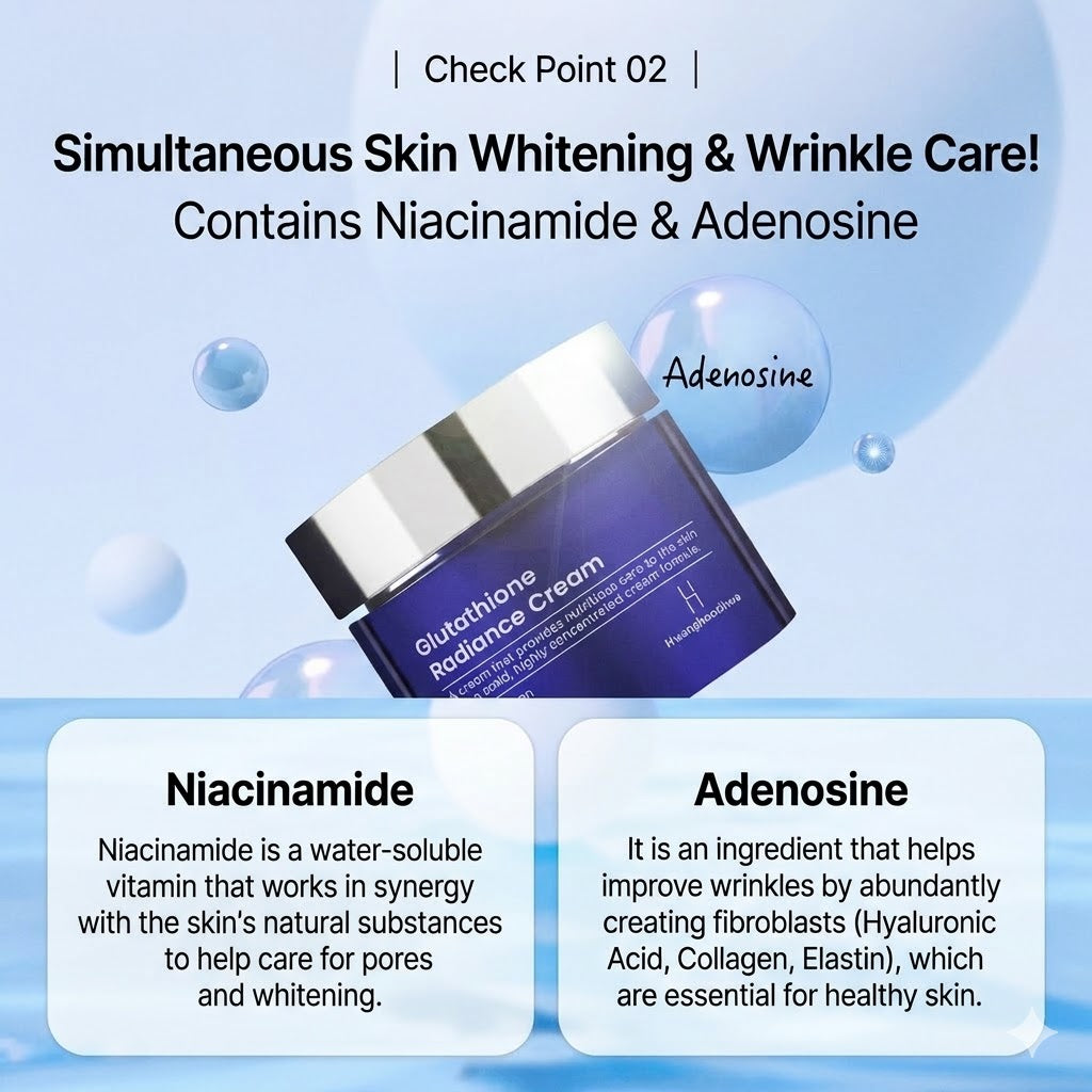 Hwanghu Jihwa Glutathione Radiance 3-Piece Collection