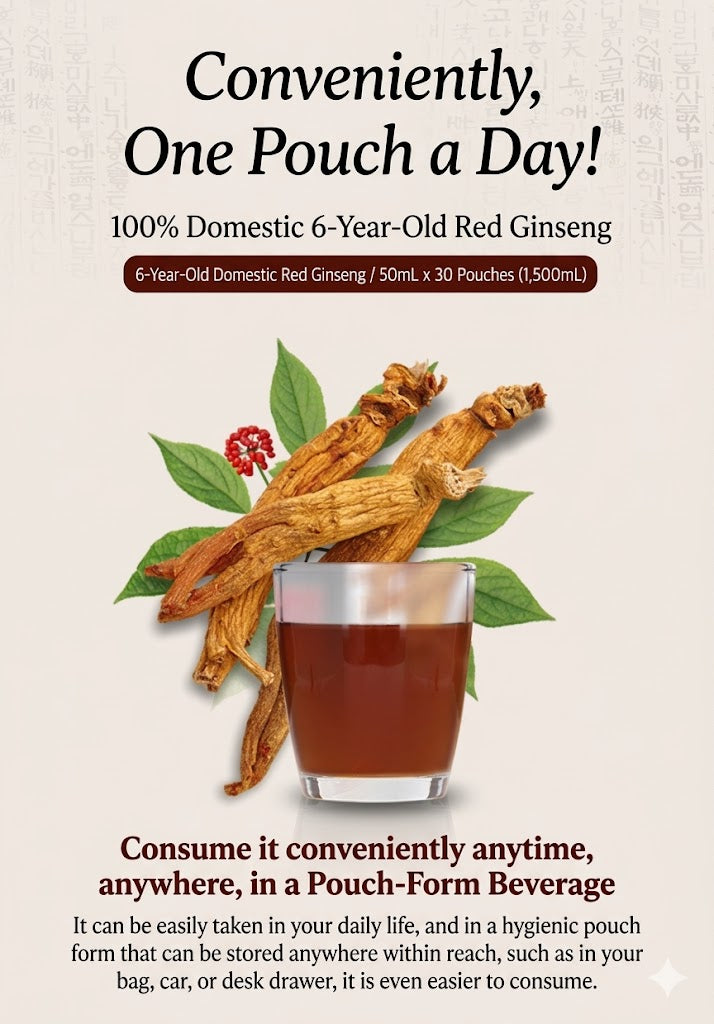 CheongKwanJang Red Ginseng Charge 50ml x 30-Pack