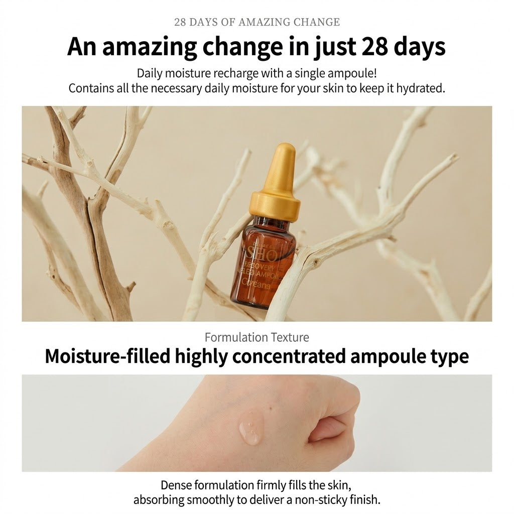 Coreana Rodin Show Recovery Timeless Ampoule Set 2ml x 28-Pack