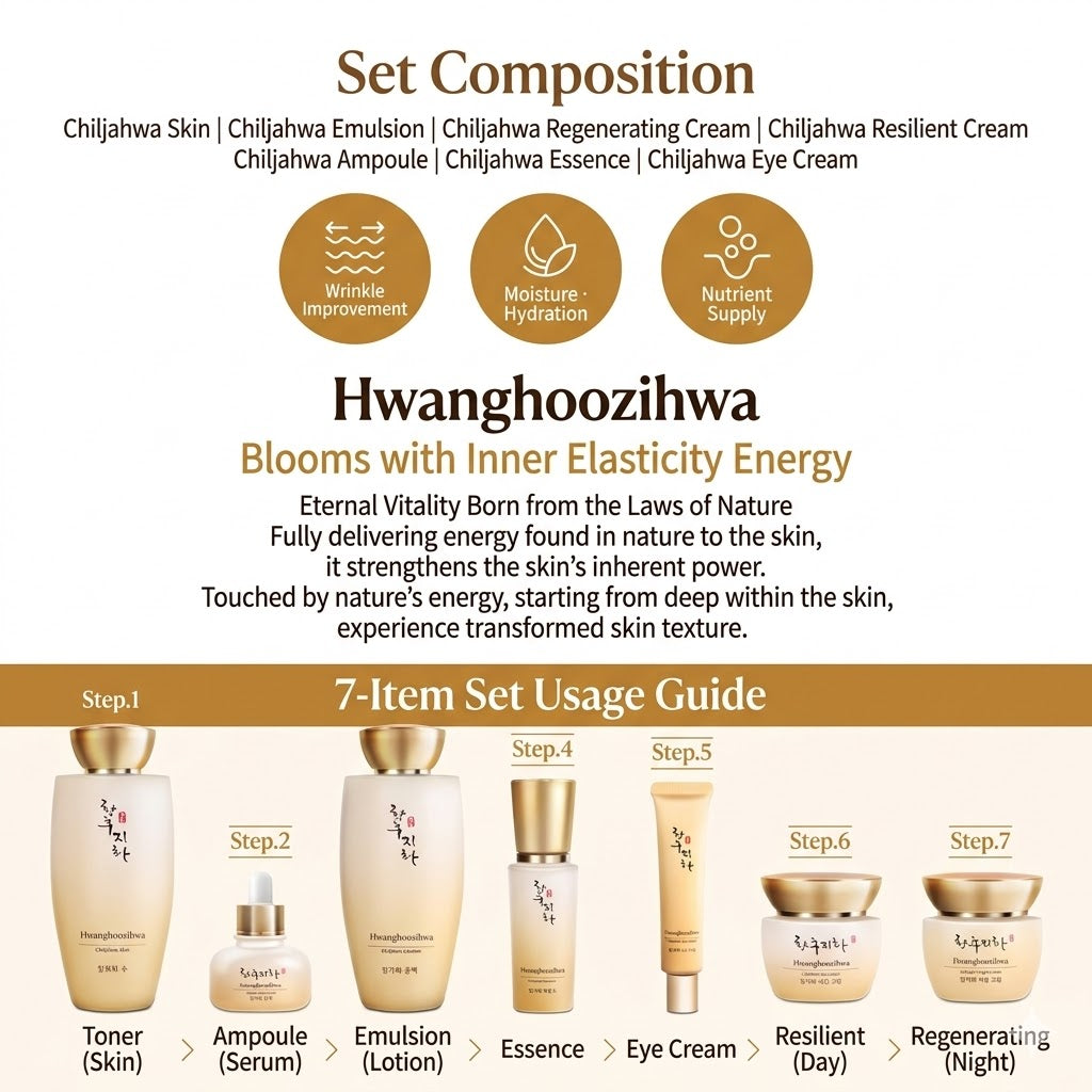 Hwanghu Jihwa Chiljahwa 7-Piece Complete Collection
