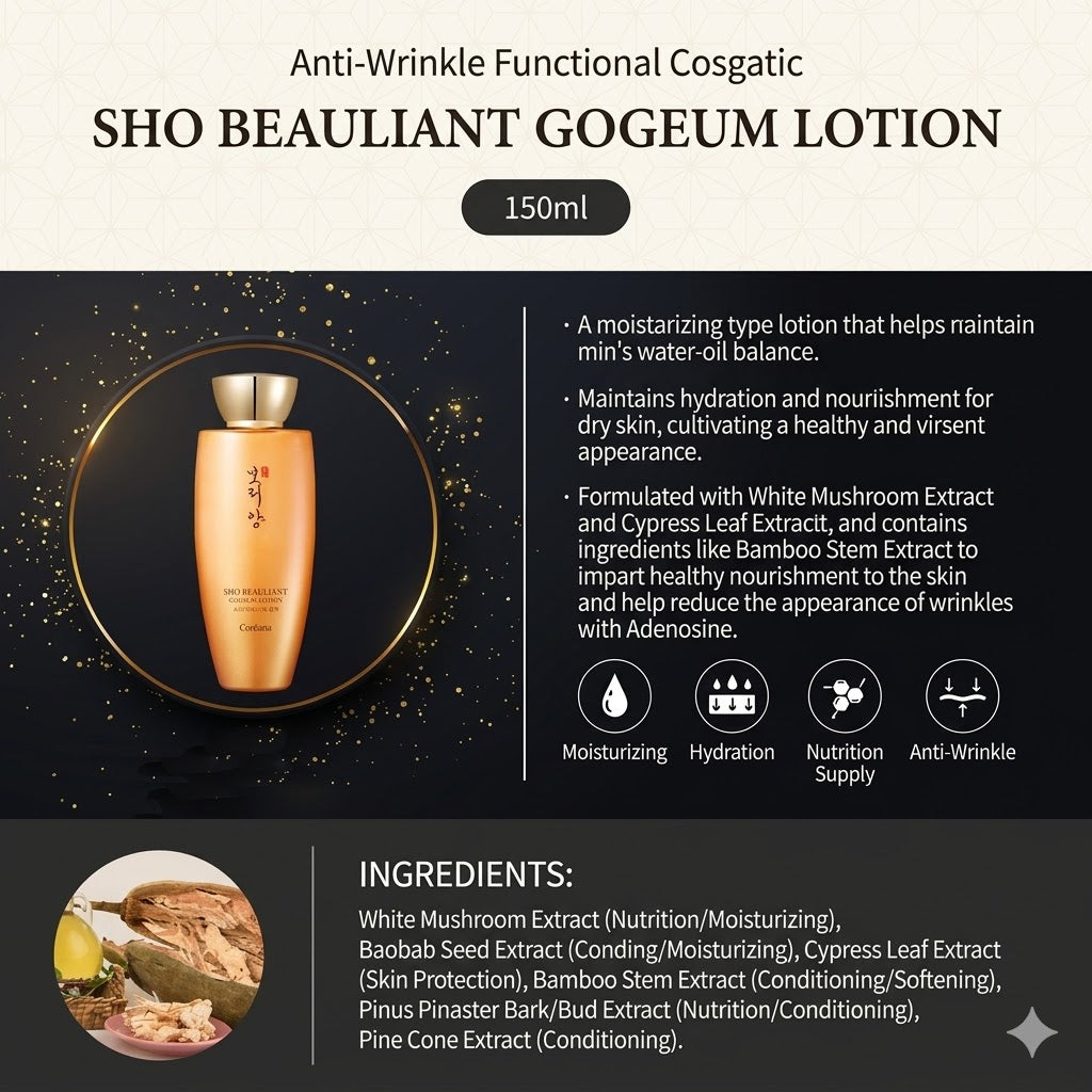 Coreana Show Boriang Gogeum 7-Piece Set