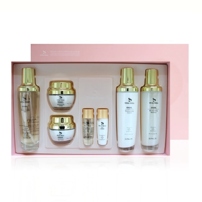 [WHITE WOLSY] Snail women's basic 5-piece set