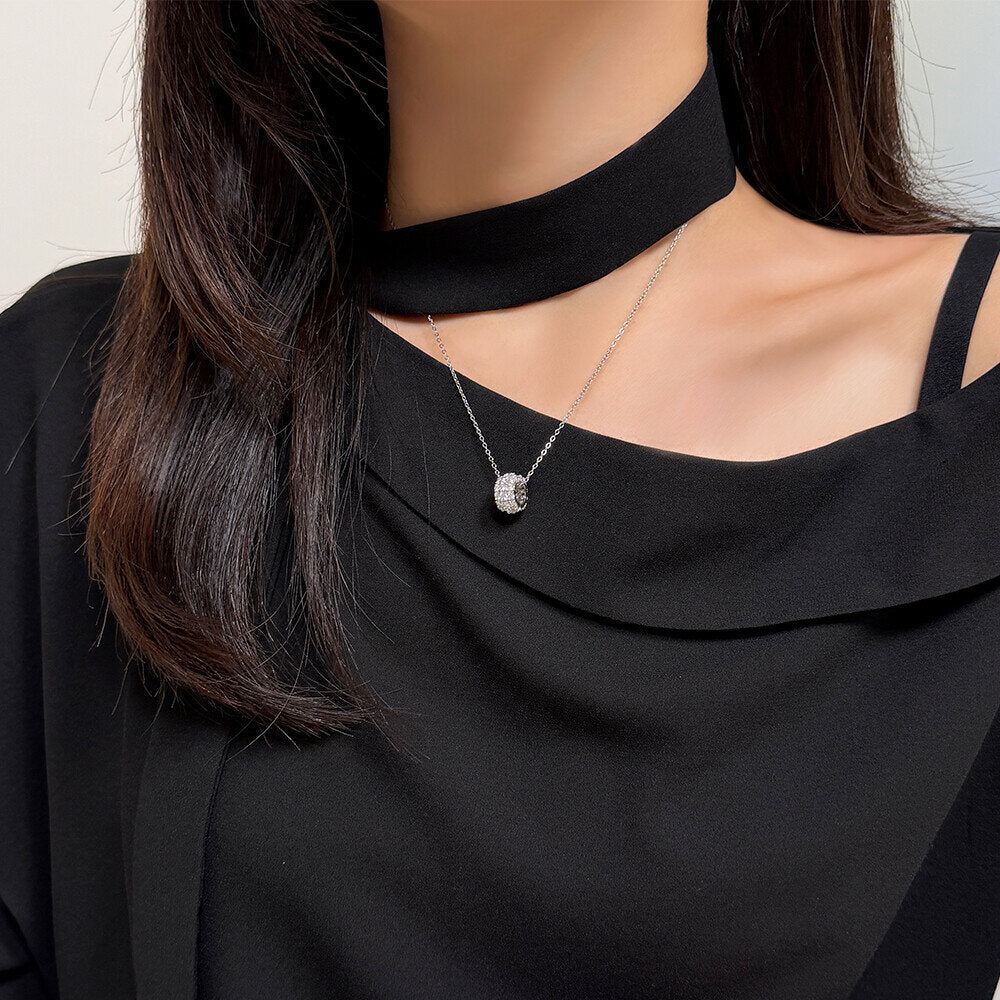 Paul Brial SILVER Edgalla Cube Triple Mionsai Necklace PUMN0002