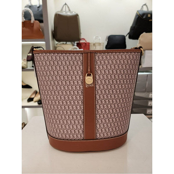 Esquía Women Leather Coated Bucket Bag (ECESHB668BR) (P003690141)