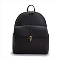 Esquía Women's Oplembbo Soft Cow Leather Backpack (ECEFHB640BK) (P003722825)