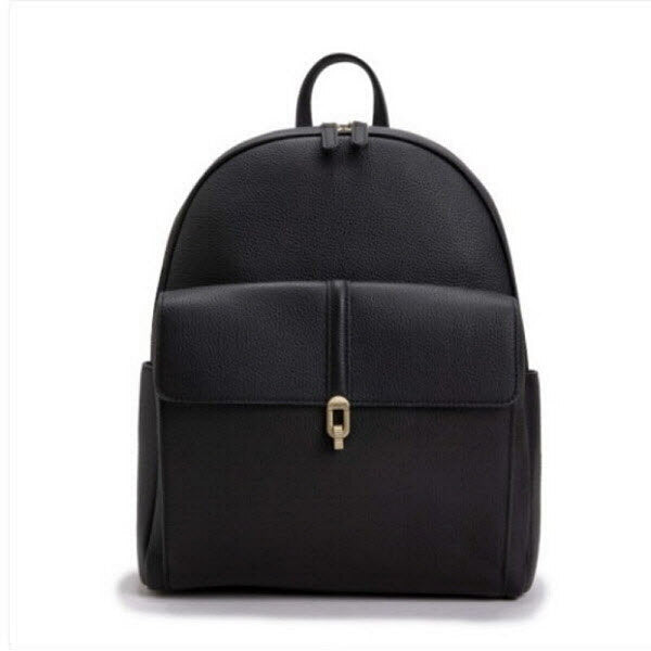 Esquía Women's Oplembbo Soft Cow Leather Backpack (ECEFHB640BK) (P003722825)