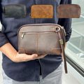 Men's Daily Leather Wallet Strap
