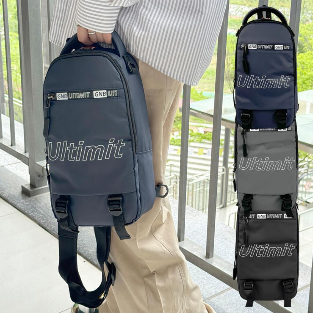 Cloak Fabric Men Women Four Seasons Waterproof Multi Compartment Slingsback