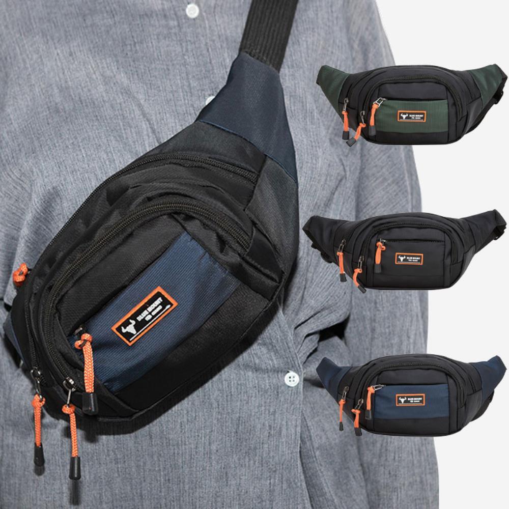 Pleasant-Wearing Men's and Women's All-Season Waterproof Nylon Waist Slings Back