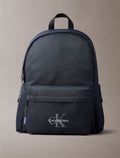 Calvin Klein Unisex Bold Logo Nylon Campus Round Backpack 4D3114G-CEFDG