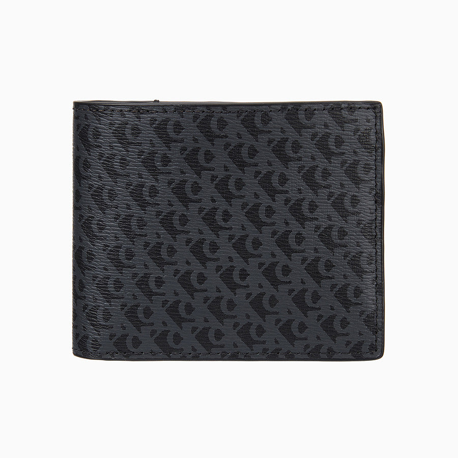 Calvin Klein Men's Mat AOP Leather Foldable Card Case 4G1067G-UB1DG