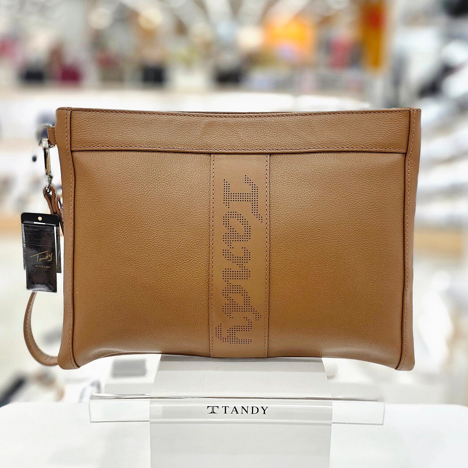Tandy clutchback leather pouch strap handbag WB5606103TD35C7HDD
