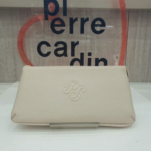 Pierre Garçon zip-patterned calf leather big wallet (215-115) GN