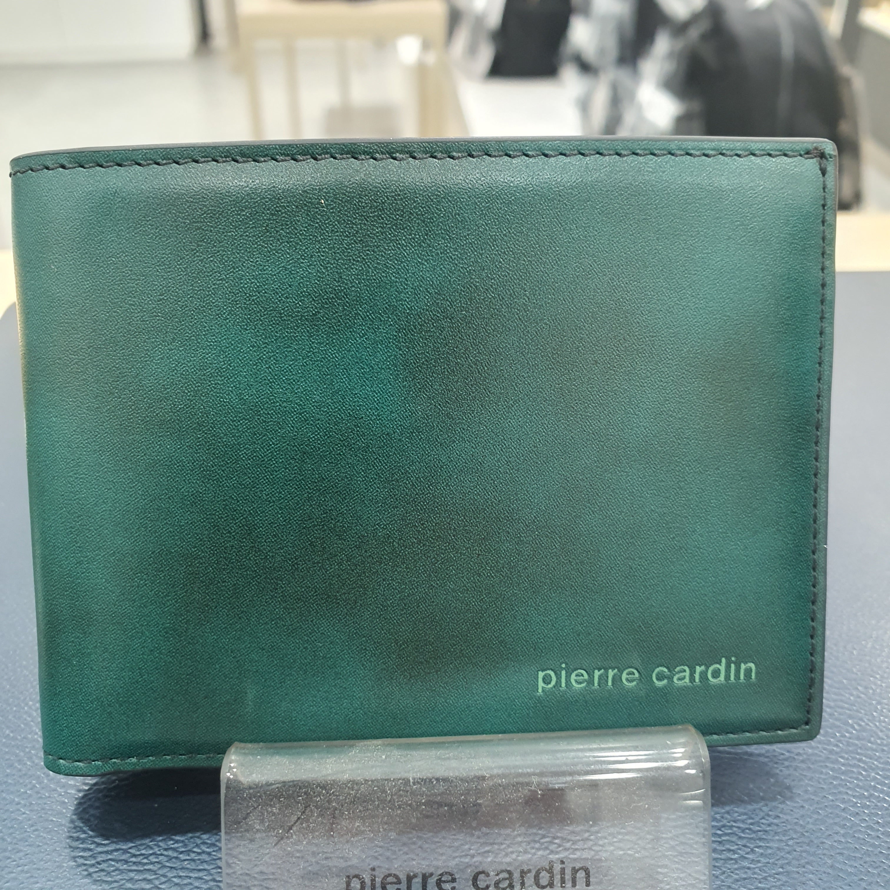 Pierre Cardin Black Mini Wallet with Good Color Coordination (112-82)GN