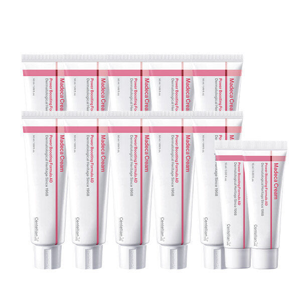 30ml Gift, Centelitian24 Madecass Cream Power Boosting Formula Advanced 50ml 10 pcs Vitamin C Toning