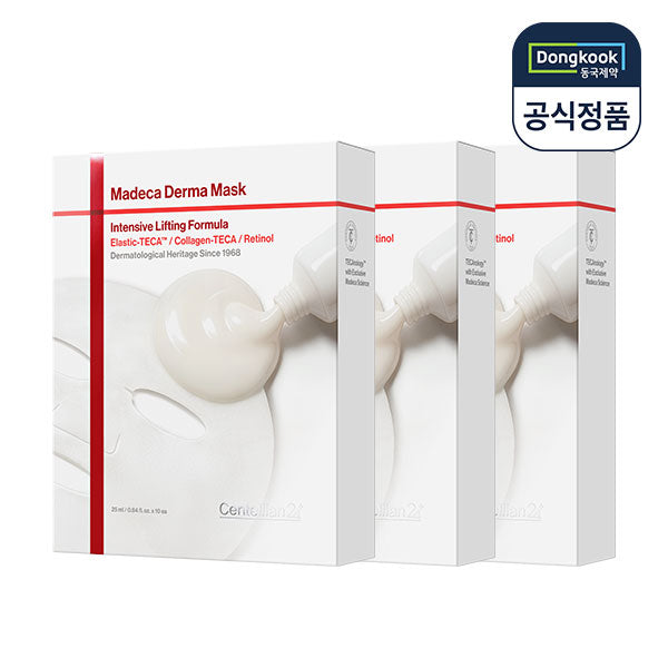 Centelillian24 Maderma Facial Mask Intensive Lifting Formula 3 Boxes (Total 30 Sheets) Anti-Aging Ma