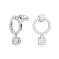 Curated Store Bless Swarovski Earrings Attract Circle 5563278