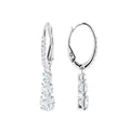Curated Shop Bless Swarovski Earrings Attract Trilogy Hoop 5416155