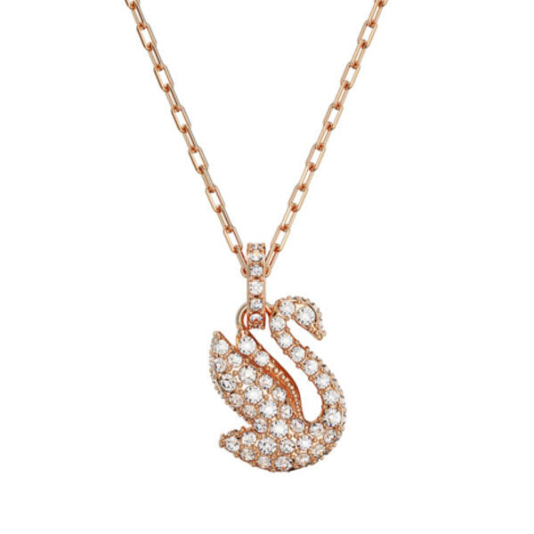 EditShop Bless Swarovski Necklace Swan Rose Gold 5647555