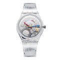 EditShop Bless Swatch Wrist Watch Clear Gel SO28K100