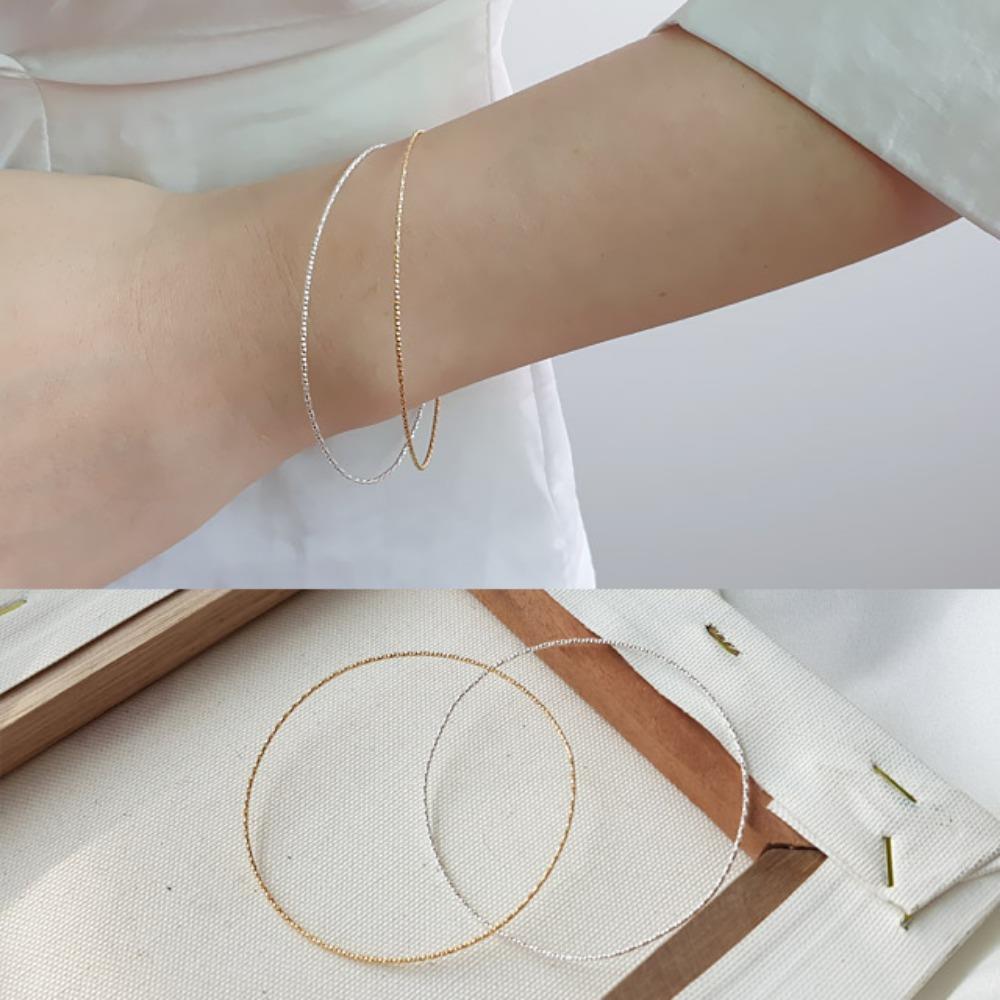 Women's Trendy Daily Layered Thin Bangle Bracelet
