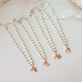 Women's Daily Custom Initial Cubic Chain Bracelet