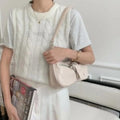  Women's leather belt casual shoulder bag