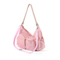 Cloth Sleeve Women Polyester Storage Crossbody Bag