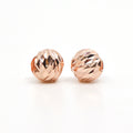 OpalHouse 925 Silver Cut Round Earings OPHEE1786