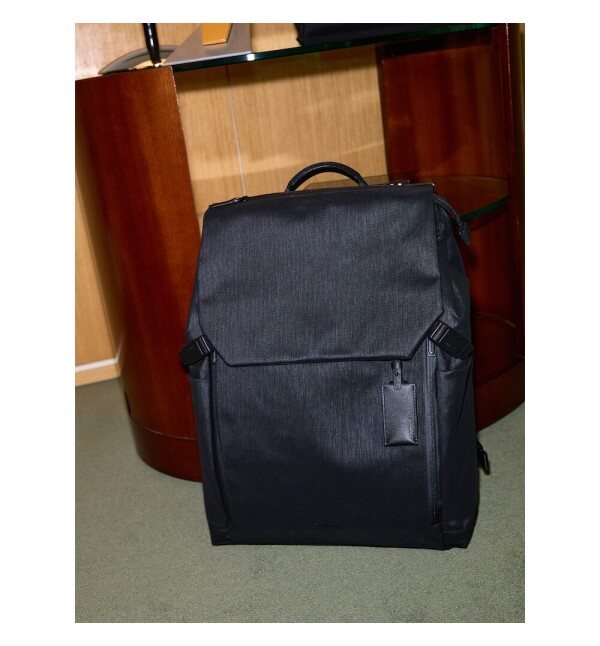 Binfu ACC [BinfuACC] (BE47D2M115) Dinno Flap Backpack - Black