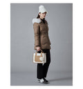 Binfu ACC Women's Down Cart Bag - Beige BE4XD4A01A