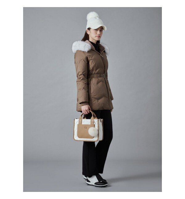 Binfu ACC Women's Down Cart Bag - Beige BE4XD4A01A