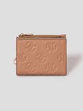 Beanpole ACC Lucia BP Pattern Mini Zipper Wallet - Brick