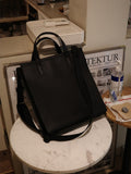 Vinpol ACC VinpolACC BE51D2M065 Pobi竖版托特包 - Black