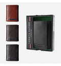 Tampabay Leather Premium Genuine Leather 3-Pocket Men's Wallet