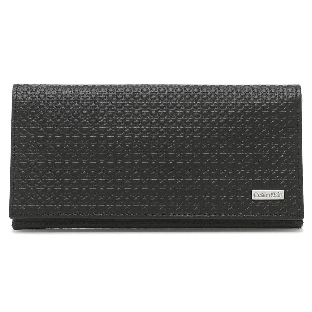 Calvin Klein Underwear CK Men's Leather Wallet Long Wallet